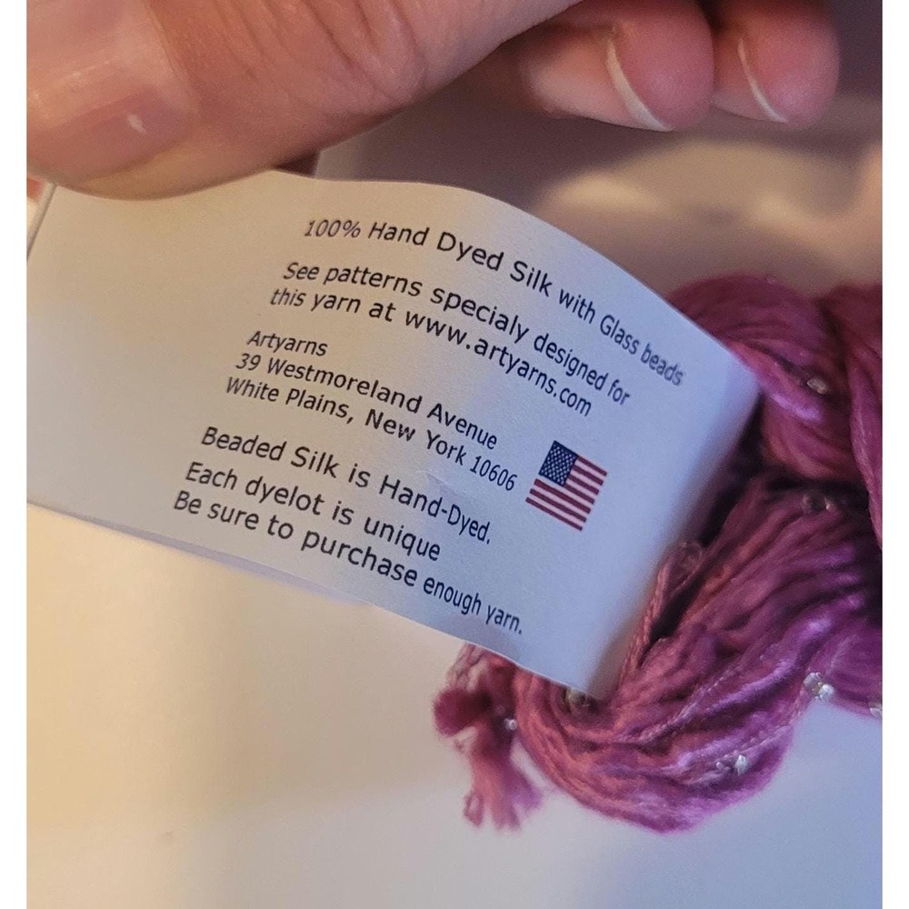 NWT Artyarns Beaded Silk Handpainted Monet's Garden Yarn - Picture 6 of 7